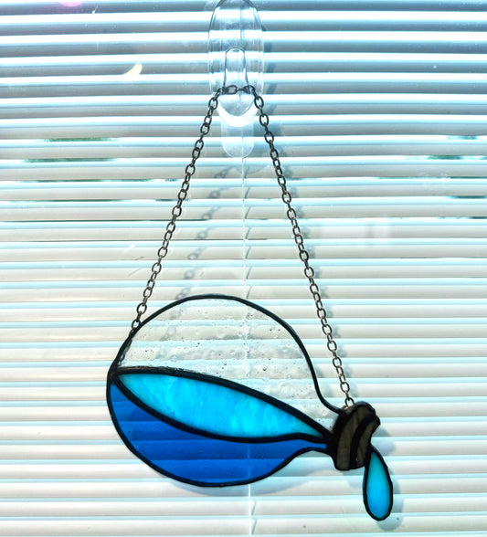 Potion Bottle Stained Glass Suncatcher